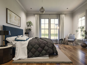 25124 Blues 3 Traditional Style Plan 3-Beds, 2.5 Bathrooms, Bedroom