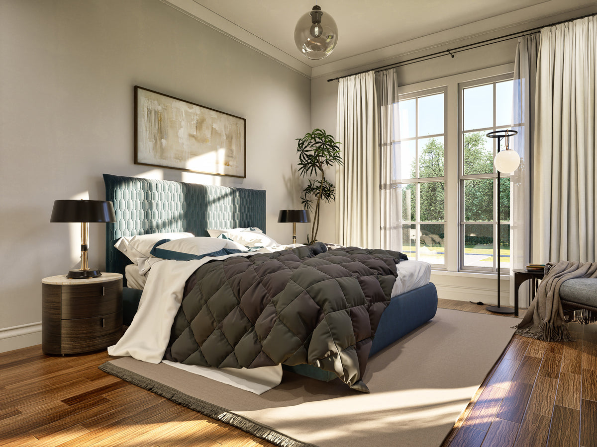 A7310-A Blues House Plan Bedroom