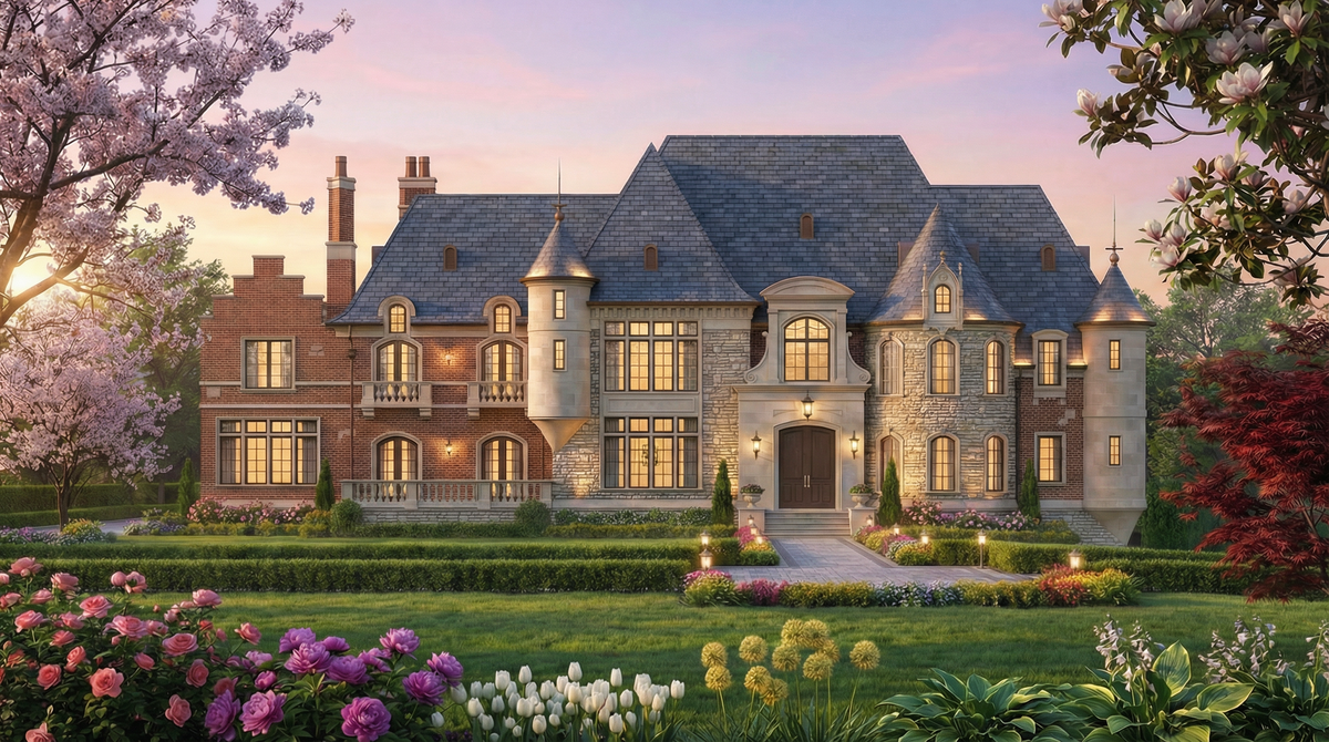 Luxurious 6,780 sq ft home with dual owner's suites awaits!