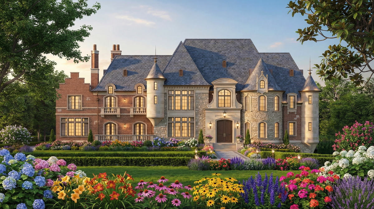 Luxurious 6,780 sq ft home with dual owner's suites awaits!