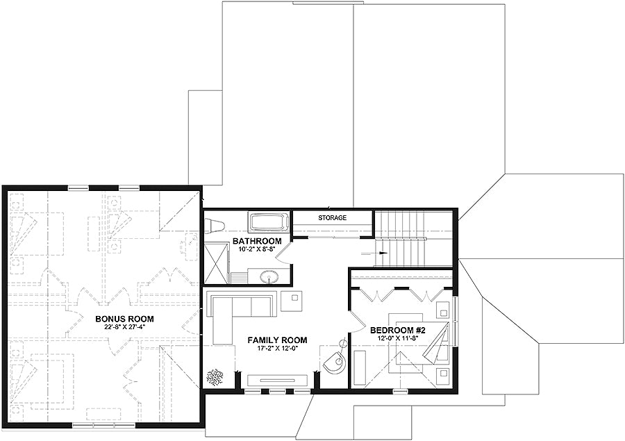 Birchview Second Floor Plan