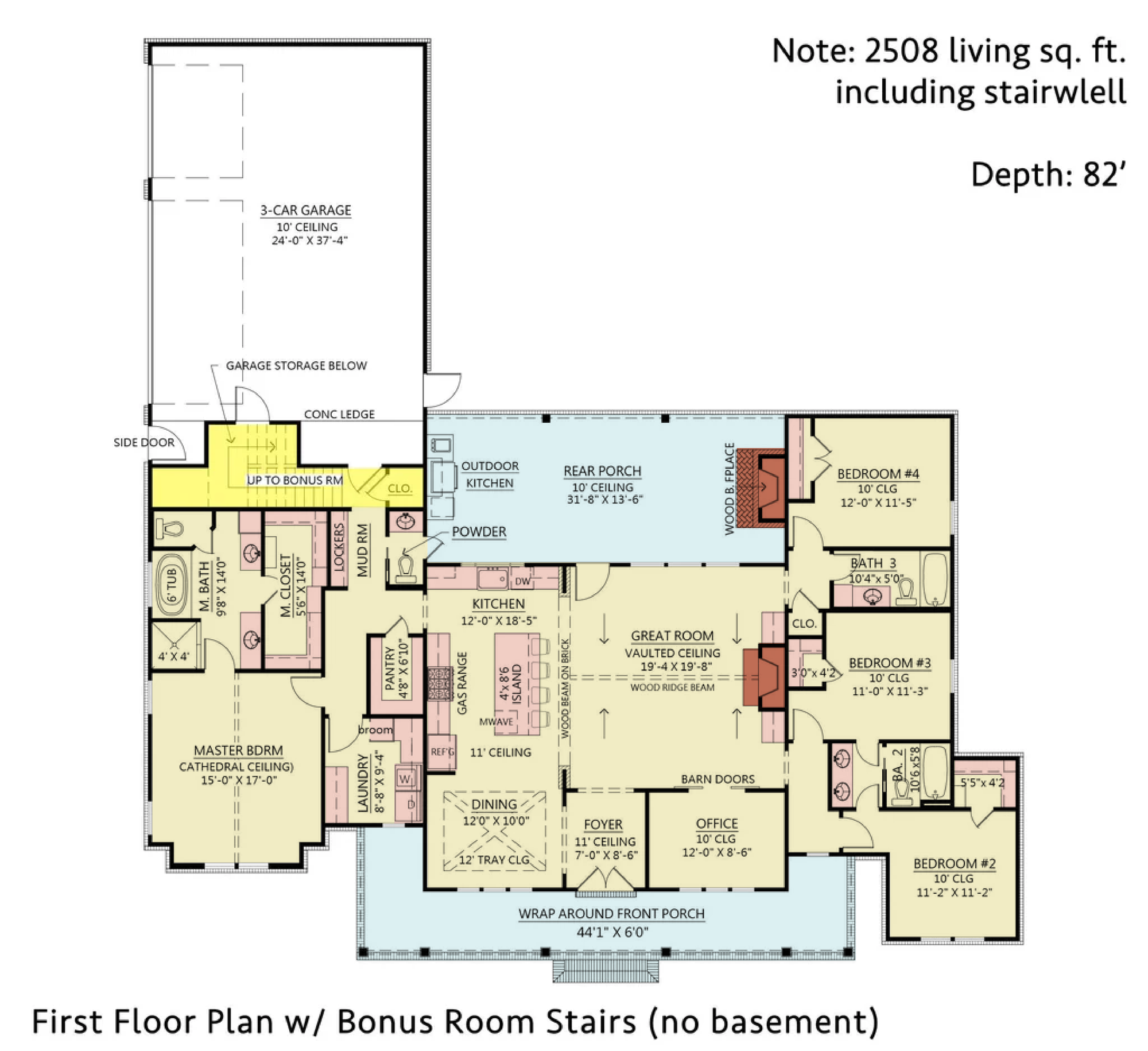 Black Creek House Plan - Archival Designs House Plans