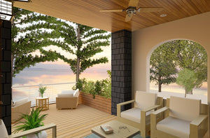 X7315-A Blue Isle I House Primary Balcony