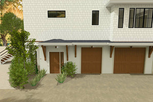 X7316-A Blue Isle II House Garage Entry