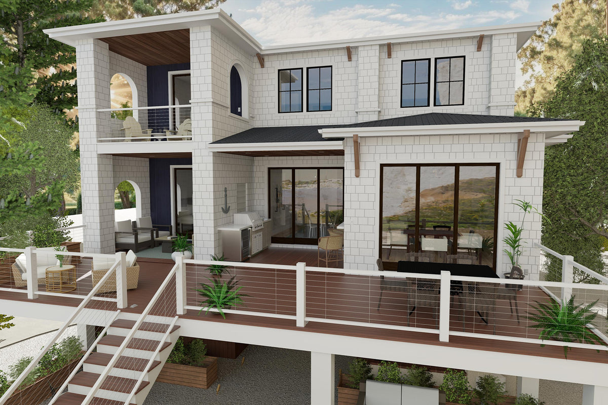 X7316-A Blue Isle II House Exterior-1