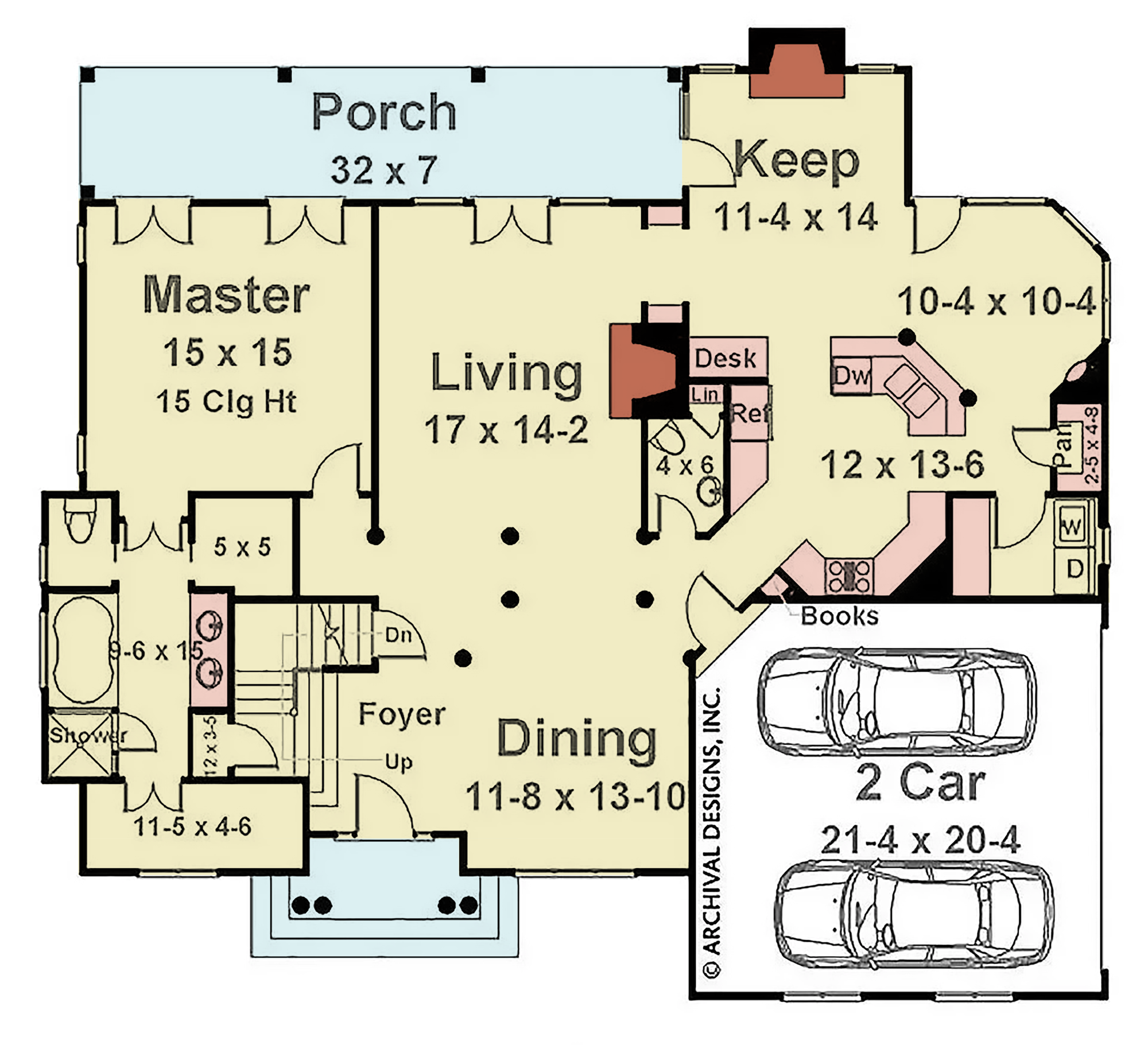 A083-A Bostonian House, Archival Design, First Floor Plan