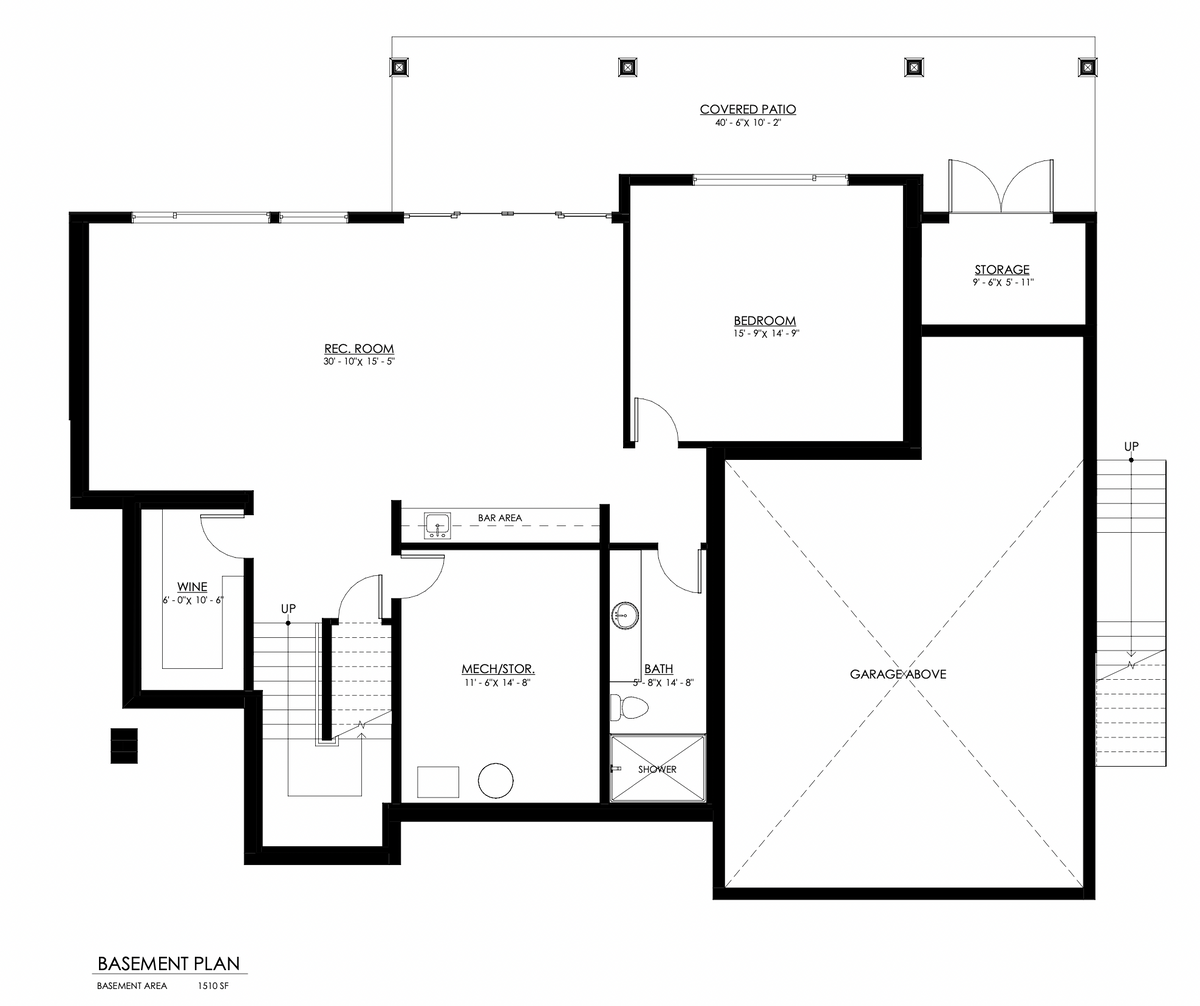 Brentwood Basement Floor Plan