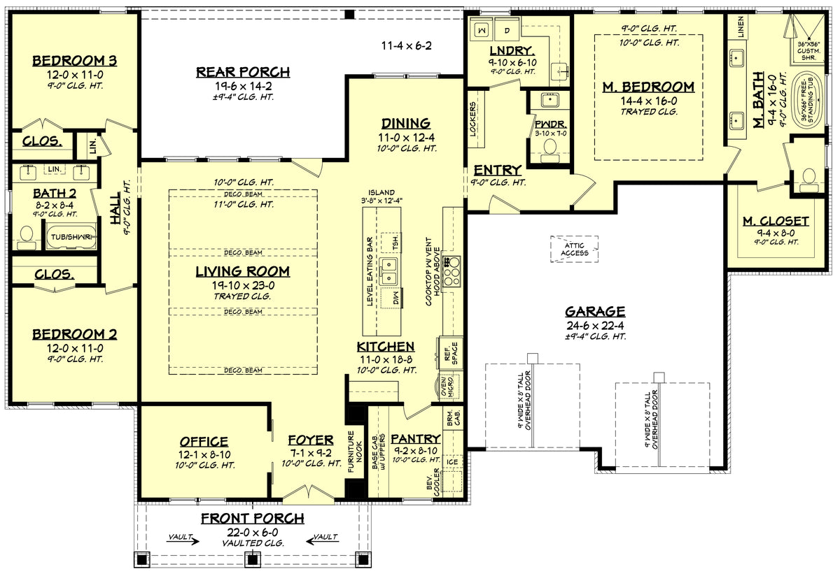 Bridgeport Main Floor Plan