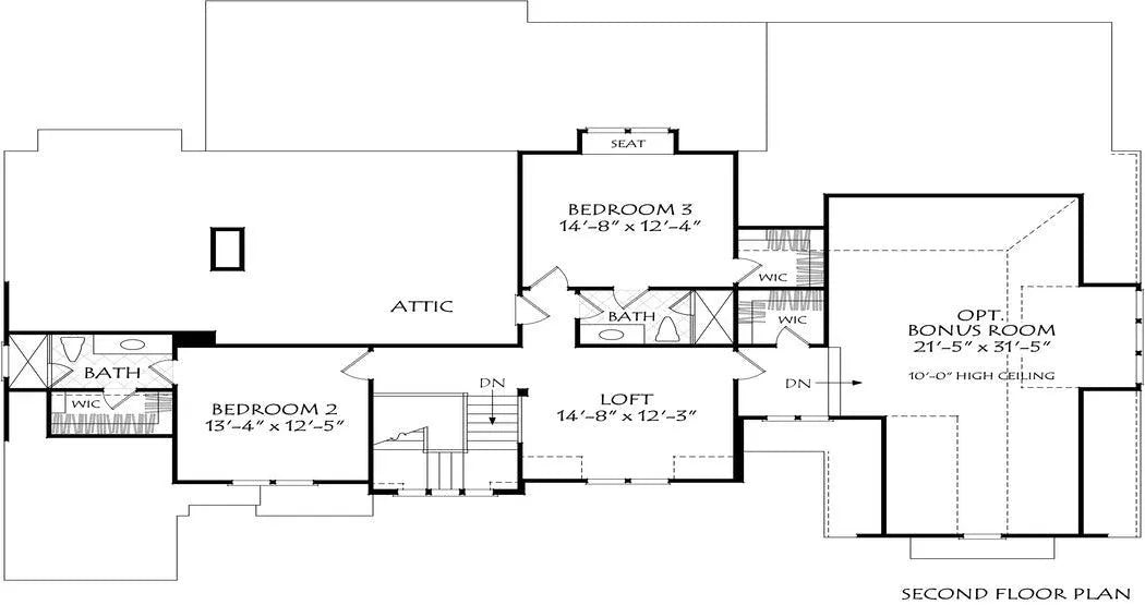 Bristol Walk House Plan - Archival Designs House Plans, floor plan