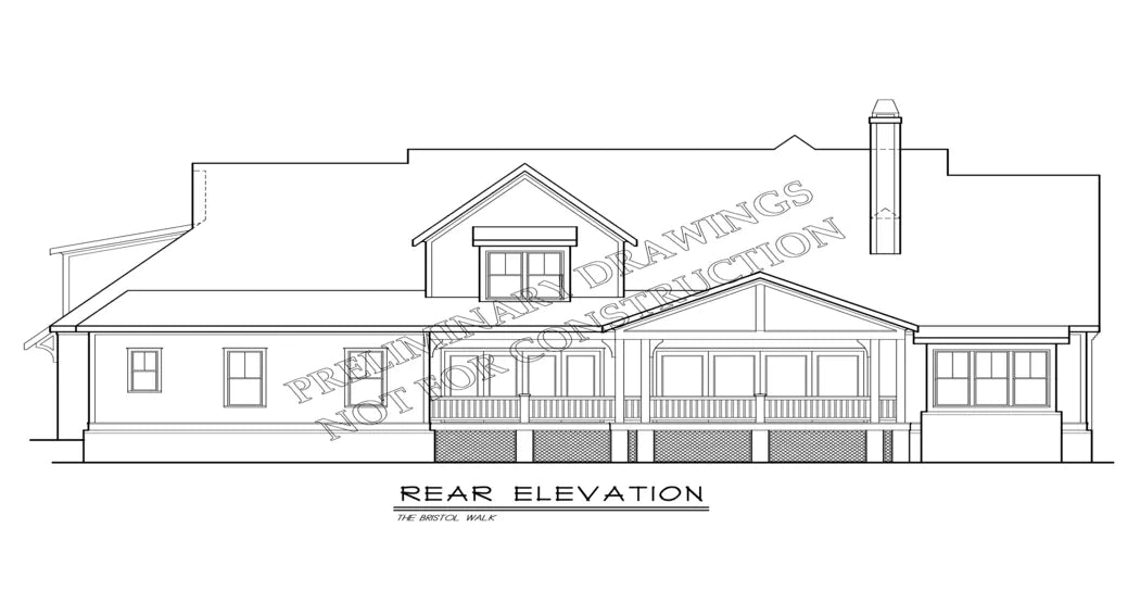 Bristol Walk House Plan - Archival Designs House Plans