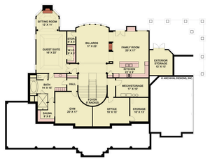 Broadstone House Plan - Archival Designs House Plans, floor plan