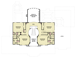 Broadstone House Plan - Archival Designs House Plans, floor plan