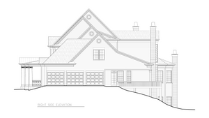 A089-A Broadstone House Right Elevation