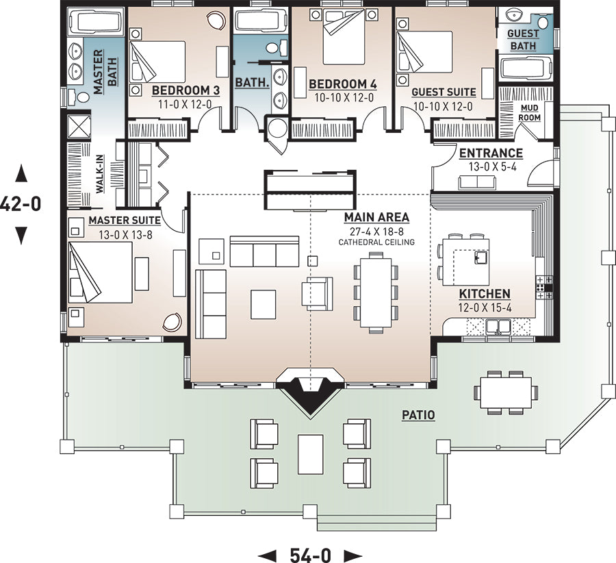 Brookside House Plan