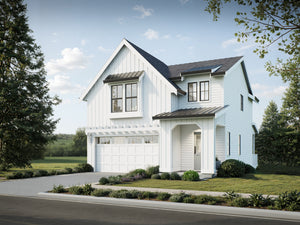 S7489-A Modern Farmhouse House, 3 Bed, 2.5 Bath | Brunswick House Plan Exterior-1