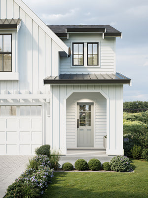 S7489-A Modern Farmhouse House, 3 Bed, 2.5 Bath | Brunswick House Plan Exterior-3