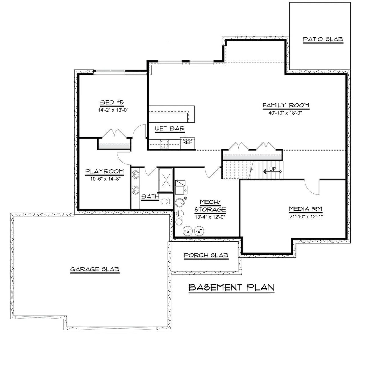 Esme House Plan - Archival Designs House Plans, floor plan