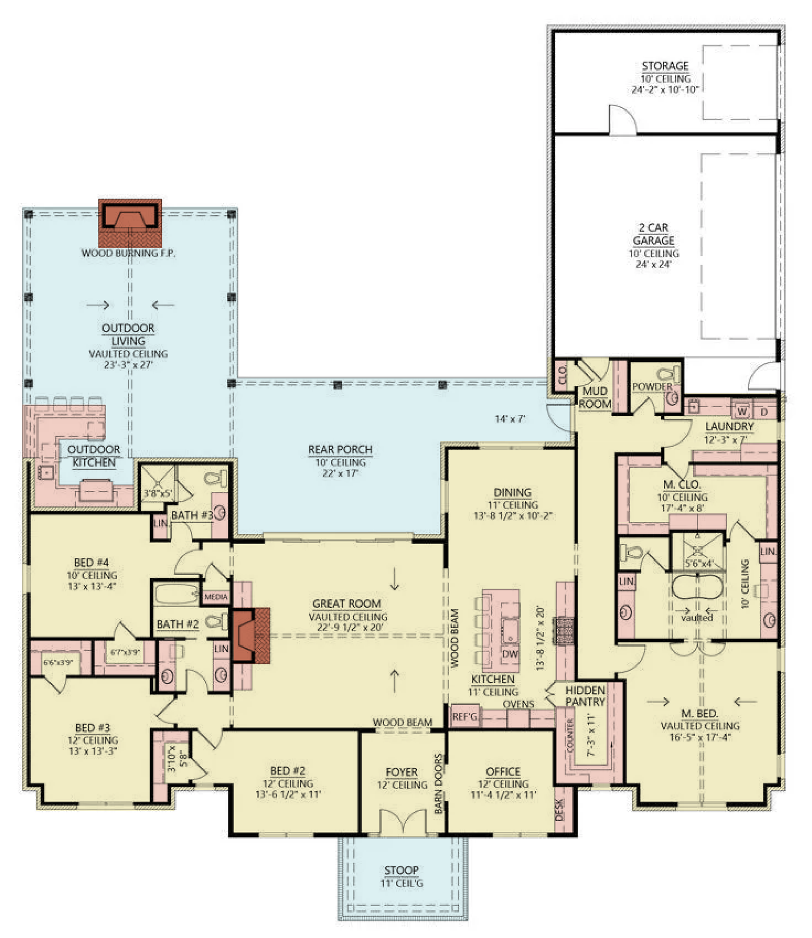 Woodhaven House Plan - Archival Designs House Plans
