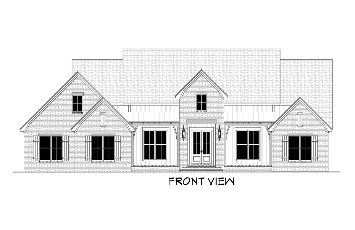 Canyon Lane House Plan - Archival Designs House Plans