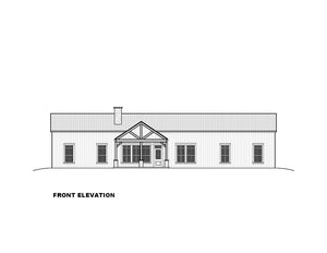 Spacious 4-Bedroom Ranch Plan with In-Law Suite and Workshop