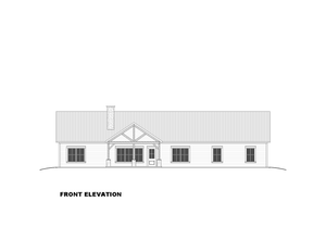 AN8257-A Country House, 4 Bedrooms, 3.5 Bathrooms | Cassidy-7 House Plan Front Elevation