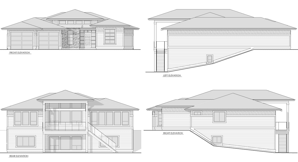 Modern Prairie Living Home Plan