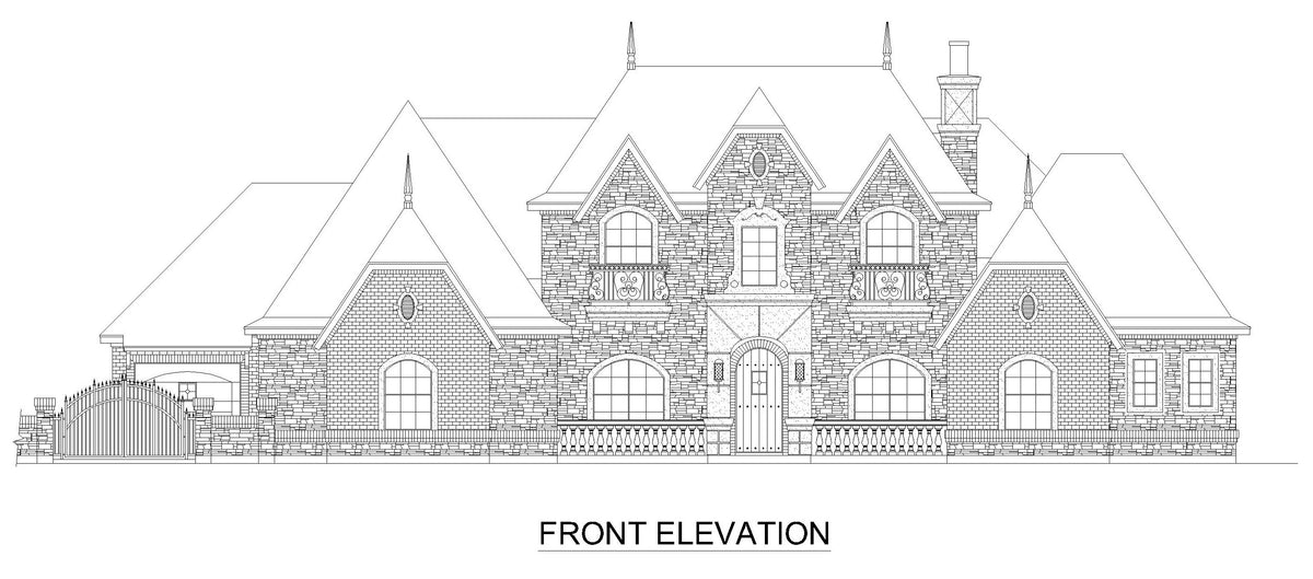 Chalet Court House Plan