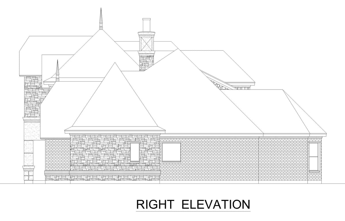 Chalet Court House Plan