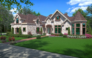 F8043-A Hill Country House, 4 Bedrooms, 4.5 Bathrooms | Chantilly Exterior-2