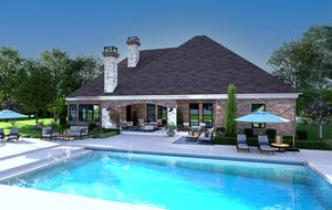 F8043-A Hill Country House, 4 Bedrooms, 4.5 Bathrooms | Chantilly Exterior-6