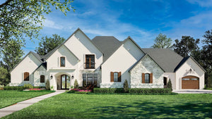 F617-A French Country House, 4 Bedrooms, 3.5 Bathrooms | Cherry Grove House Plan Exterior