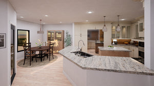 F8435-A Traditional House, 4 Bedrooms, 3 Bathrooms, 2 Half Baths | Cimarec House Plan 