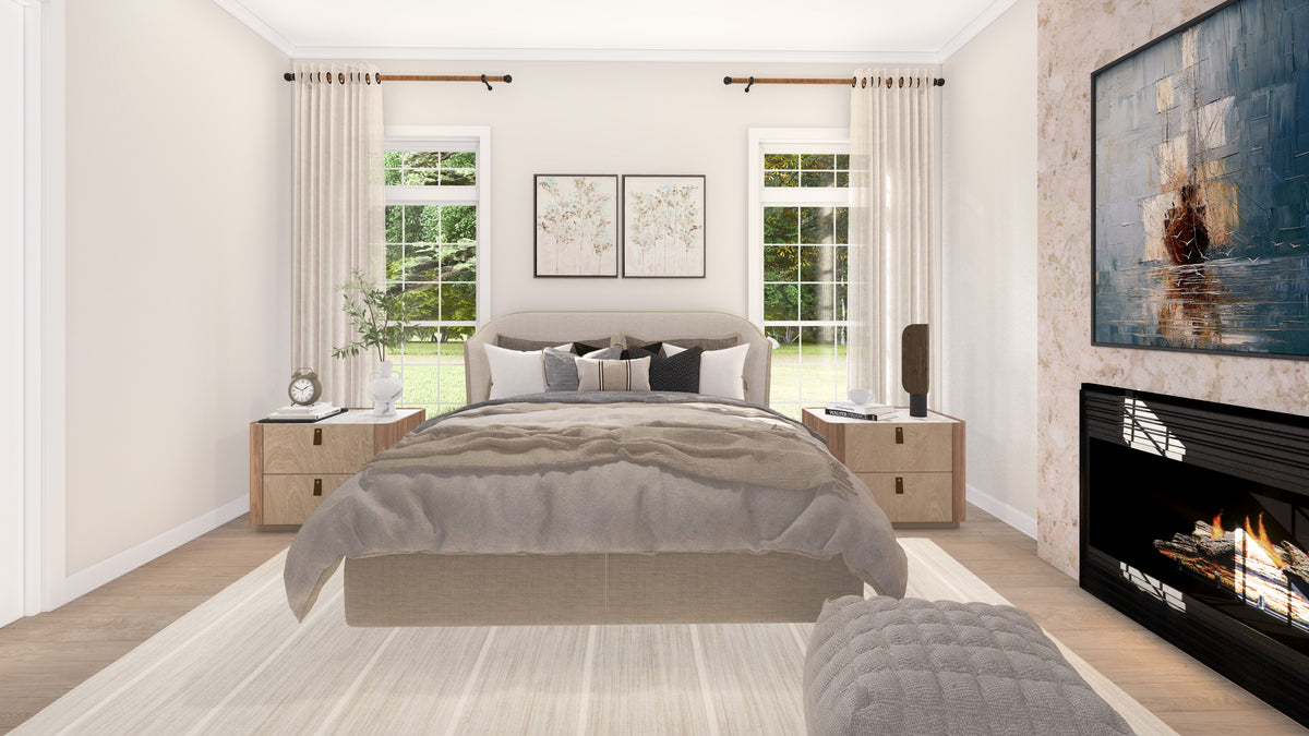 Elegant 4-Bedroom Home Plan with Game Room and Porches