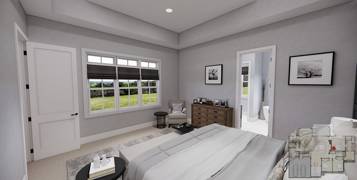 Bristol House Plan - Bedroom