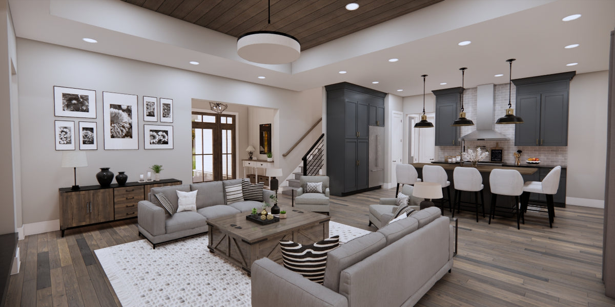 Winfield House Plan - Great Room