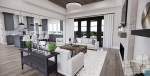 D7367-A Lafayette House Living, Eating Bar and Kitchen