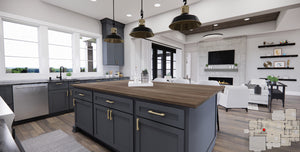 D7367-A Lafayette House Eating Bar