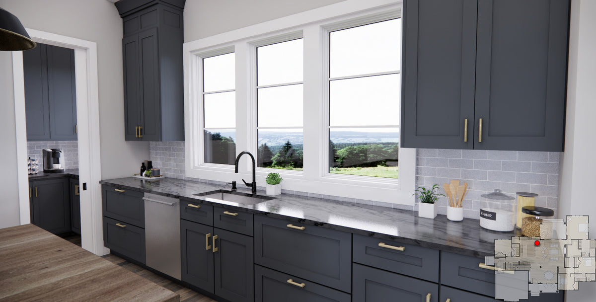 D7367-A Lafayette House Kitchen