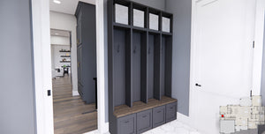 D7367-A Lafayette House Mud Room