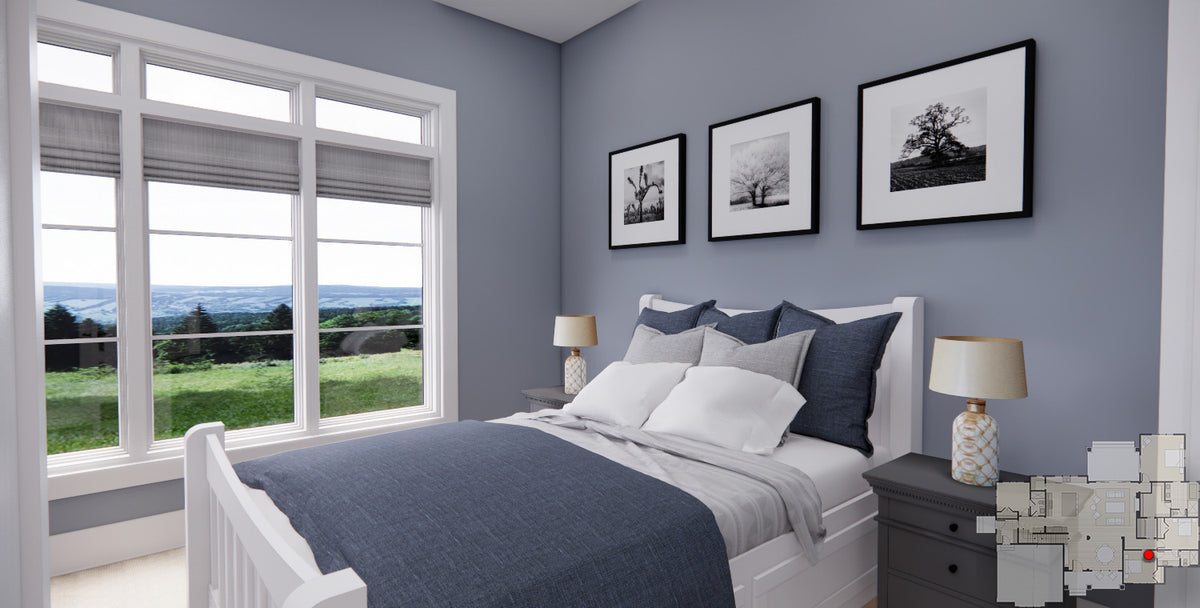 D7367-A Lafayette House Bedroom 2