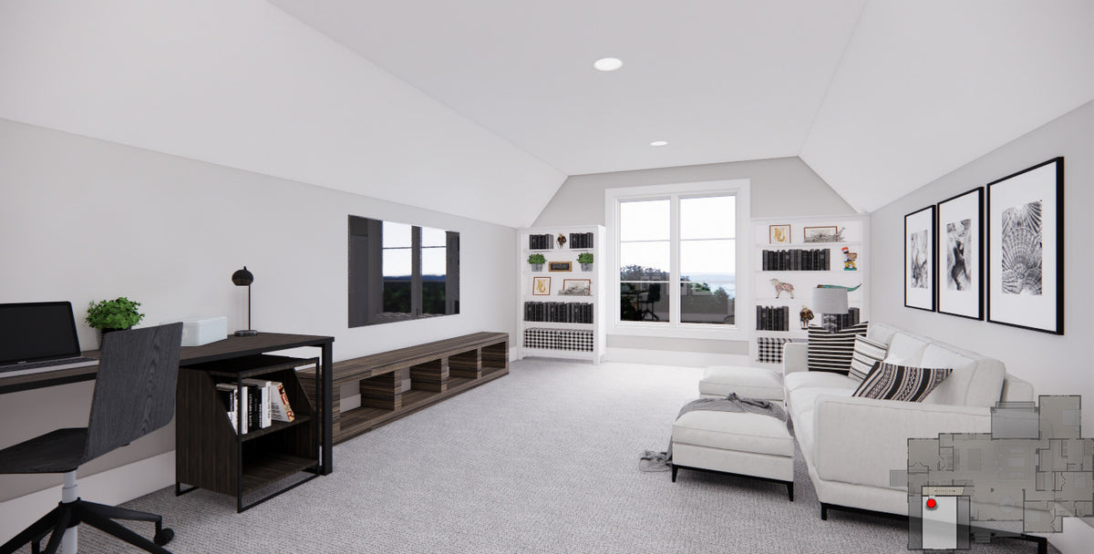 D7367-A Lafayette House Bonus Room