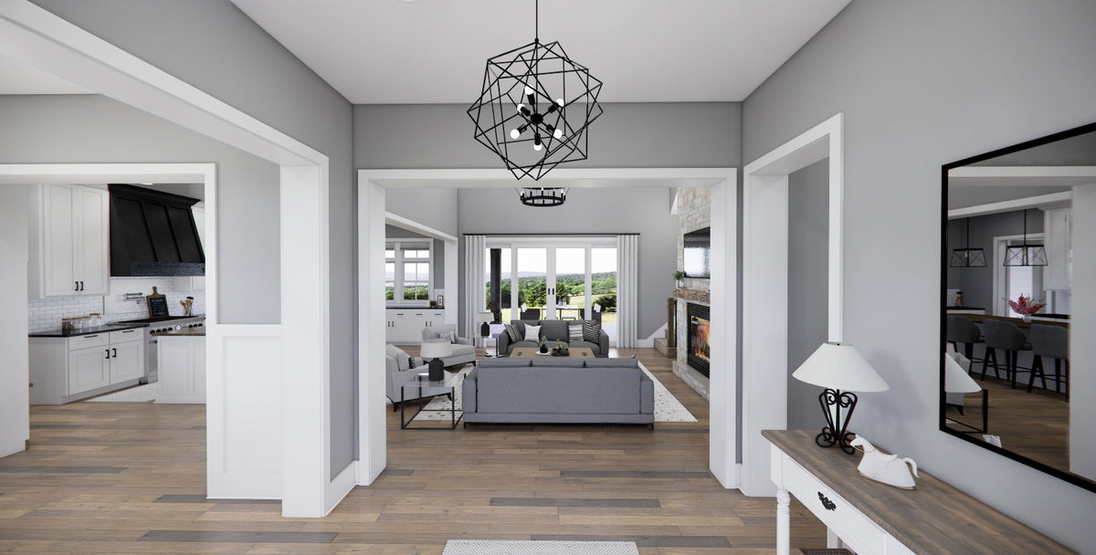 D7373-A Waterstone House Foyer