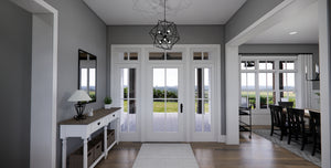 D7373-A Waterstone House Foyer