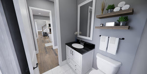 D7373-A Waterstone House Powder Room