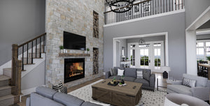 D7373-A Waterstone House Great Room