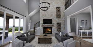 D7373-A Waterstone House Great Room