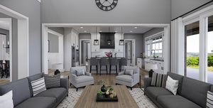 D7373-A Waterstone House Great Room