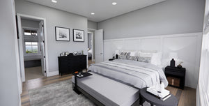 D7373-A Waterstone House Master Bedroom