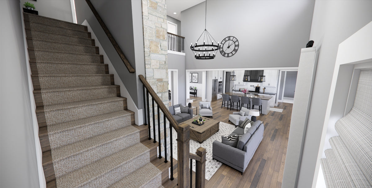 D7373-A Waterstone House Stairs