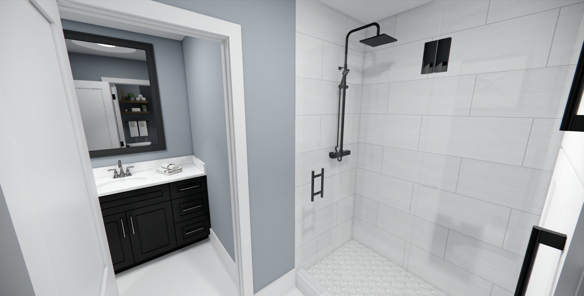 D7373-A Waterstone House 2nd Floor Bathroom